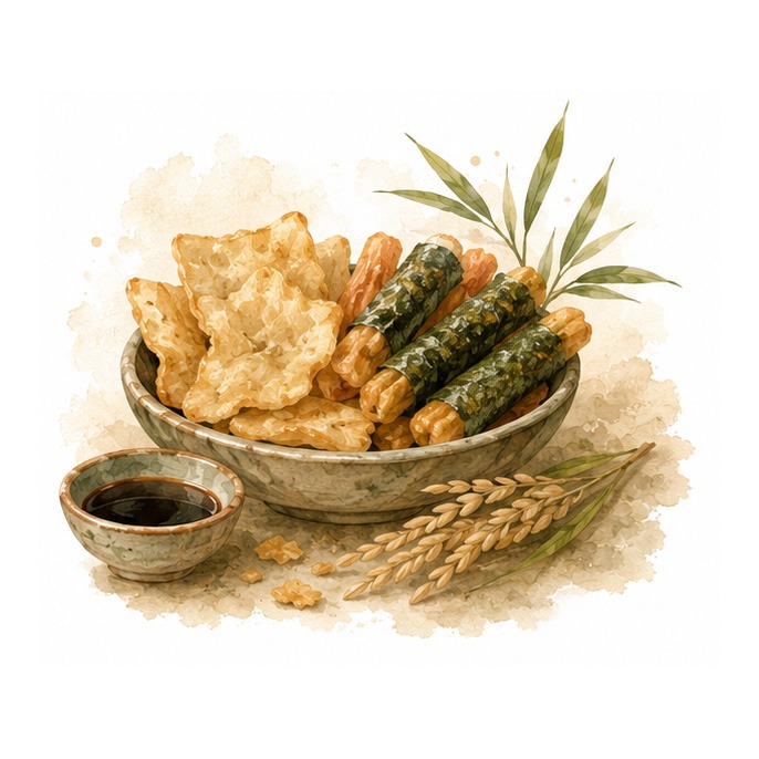 Slané snacky z ázijského sortimentu